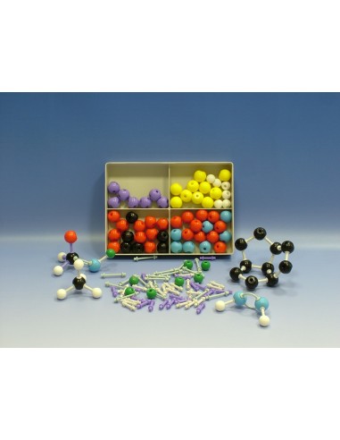 Set pentru modele moleculare de substante organice, anorganice