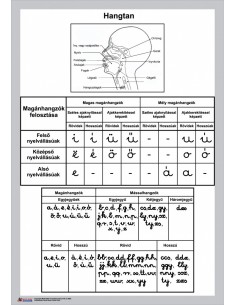 Magyar nyelvtan falitabló garnitúra