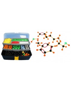 Set pentru modele moleculare de substante organice, anorganice si modele de retele cristaline