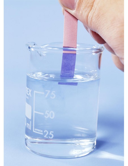 Hartie indicator turnesol, rosie