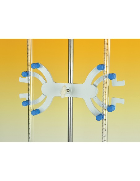 Clema dubla pentru biureta
