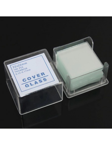 Set 100 lamele pentru microscop Set 100 lamele pentru microscop