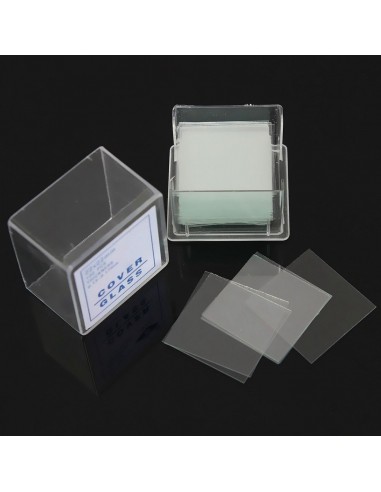 Set 100 lamele pentru microscop