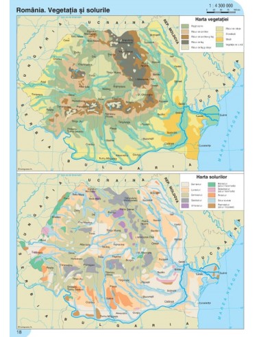 Atlas geografic scolar clasele 5-8