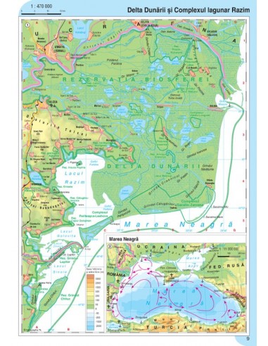 Atlas geografic scolar clasele 5-8
