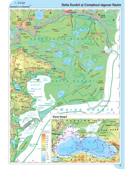 Atlas geografic scolar clasele 5-8 Atlas geografic scolar clasele 5-8