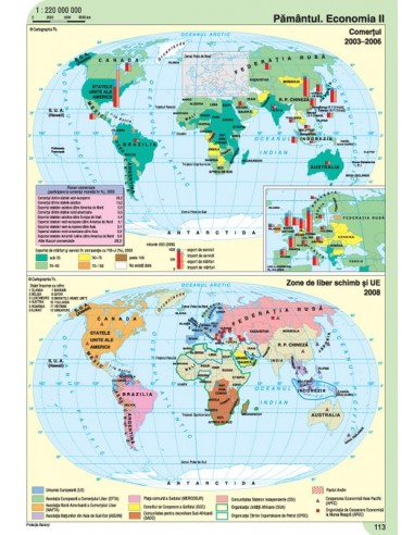Atlas geografic scolar clasele 9-12