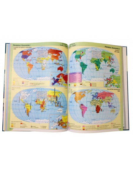 Atlas geografic scolar clasele 9-12 Atlas geografic scolar clasele 9-12