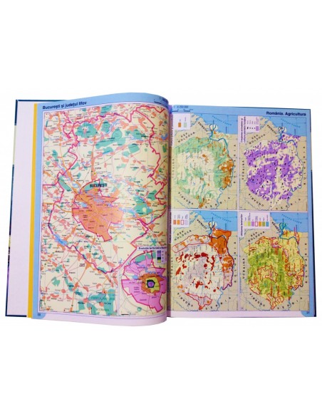 Atlas geografic scolar clasele 9-12 Atlas geografic scolar clasele 9-12