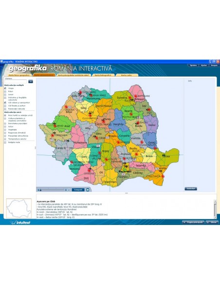 GEOGRAFIKA - Romania interactiva GEOGRAFIKA - Romania interactiva
