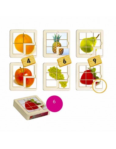 Fructe - puzzle
