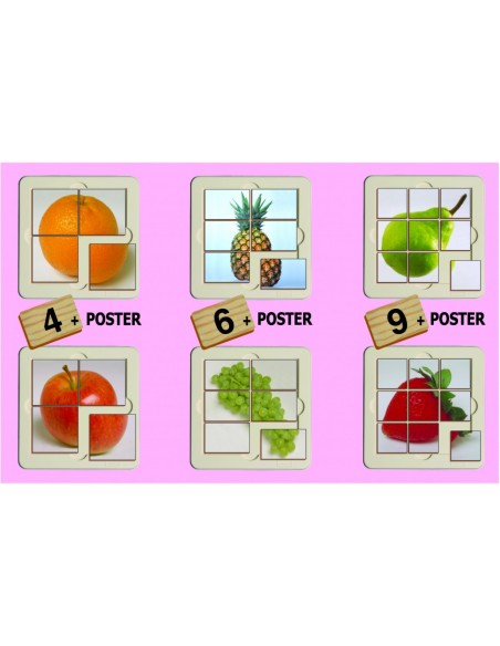 Fructe - puzzle