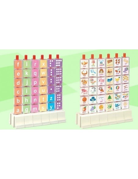 Puzzle 3D litere si cifre