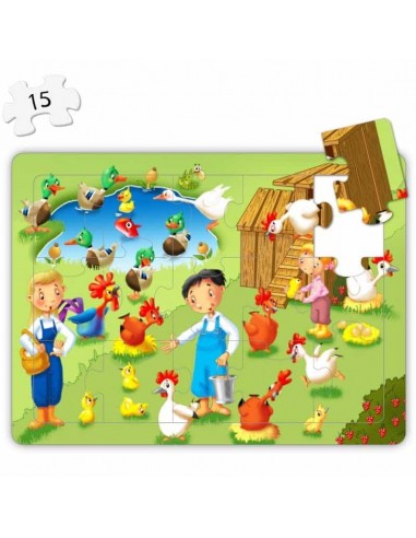 Puzzle 4 in 1 - La Ferma