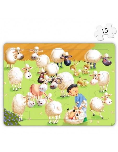 Puzzle 4 in 1 - La Ferma Puzzle 4 in 1 - La Ferma