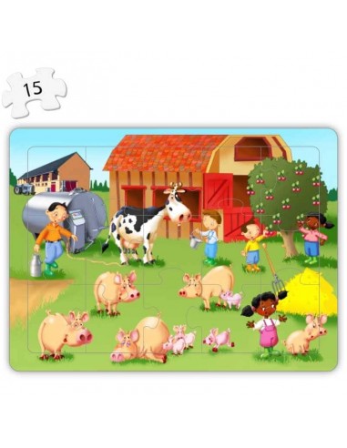 Puzzle 4 in 1 - La Ferma