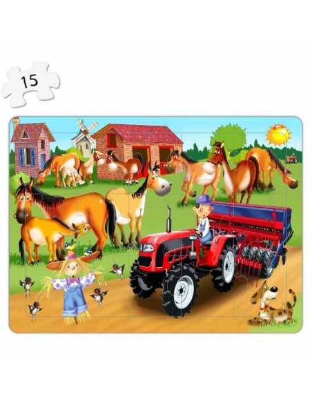 Puzzle 4 in 1 - La Ferma Puzzle 4 in 1 - La Ferma