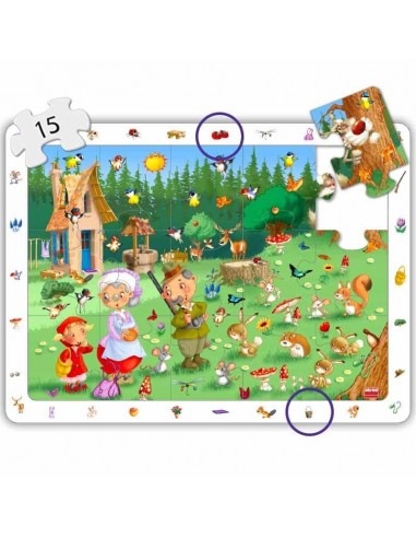 Puzzle 4 in 1 - Povesti Clasice