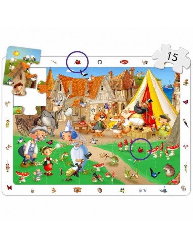 Puzzle 4 in 1 - Povesti Clasice