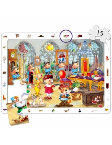 Puzzle 4 in 1 - Povesti Clasice