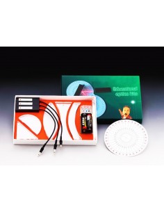 Trusa optica cu 3 surse de lumina laser si corpuri optice magnetice