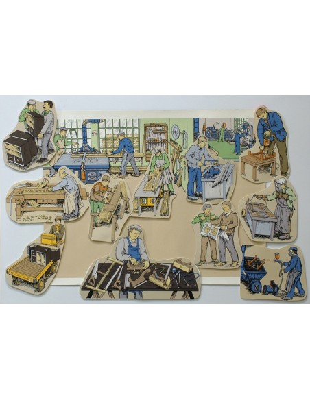 Joc magnetic - Meserii