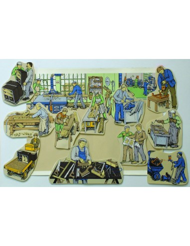 Joc magnetic - Meserii