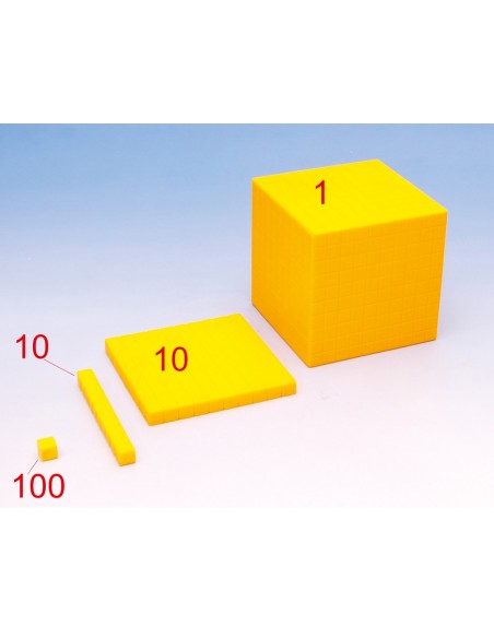 Decimetru cub demontabil