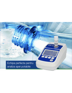 Fotometru compact pentru Apa Potabila cu set reactivi Clor si pH