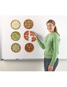 Pizza fractiilor cu magneti 2