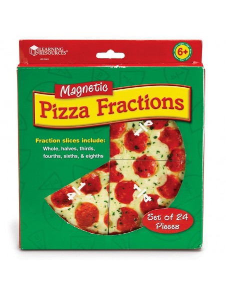 Pizza fractiilor cu magneti Pizza fractiilor cu magneti