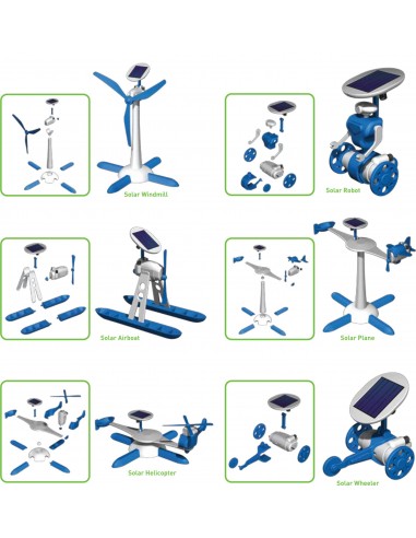 Set educativ panou solar 6 in 1