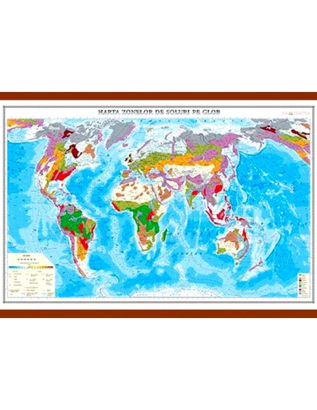 Harta zonelor de soluri pe glob