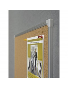 Panou afisaj pluta cu rama de aluminiu 2