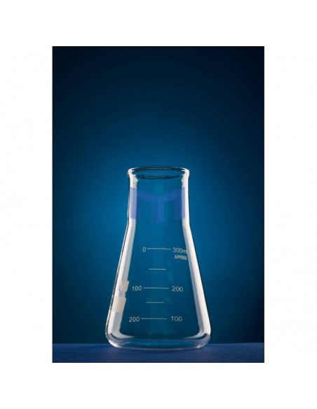 Pahar Erlenmeyer Gradat cu Gura Larga