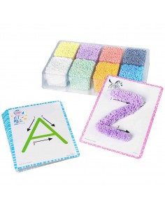 Spuma de modelat - Set Alfabetul 2