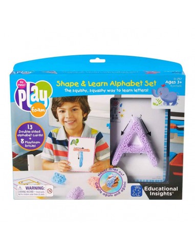 Spuma de modelat - Set Alfabetul