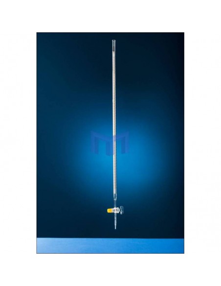 Biureta cu Robinet Drept cu Linie Schellbach