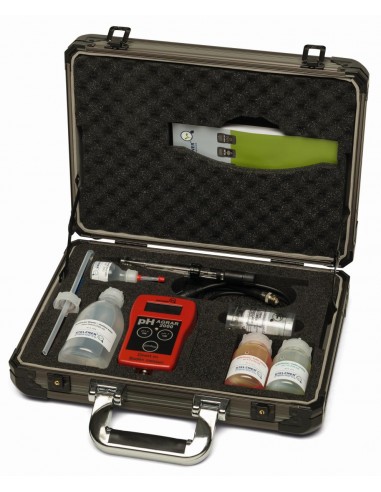 pH-metru pentru sol - cu electrod special din sticla