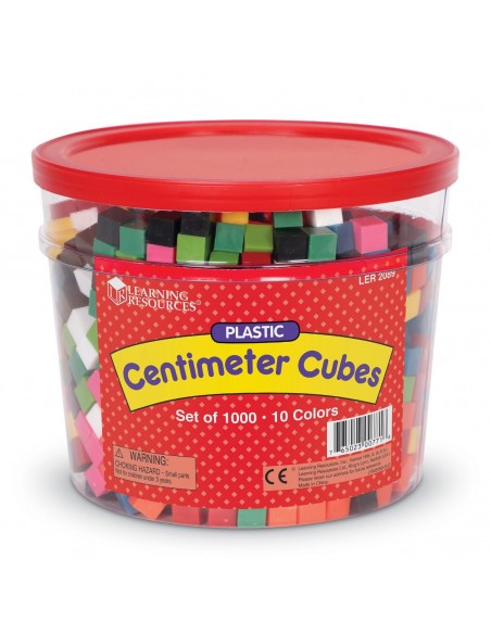 Cuburi multicolore - 1cm