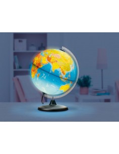 Glob geografic pamantesc iluminat 2