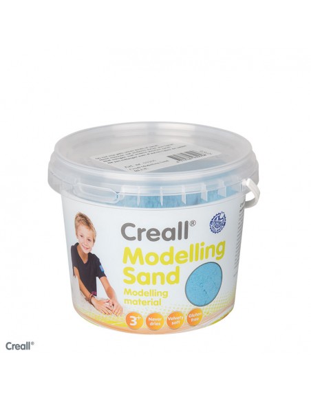 Nisip pentru modelat albastru - 750g Nisip pentru modelat albastru - 750g