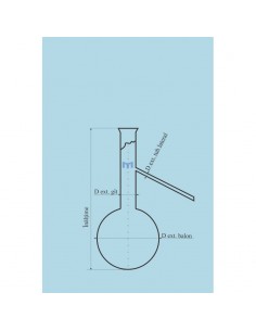 Balon de Distilare Engler - 125ml 2