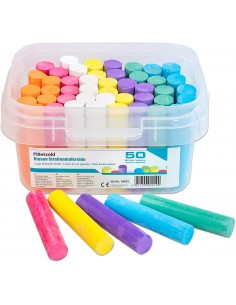 Creta colorata desen asfalt 50 buc/galetusa