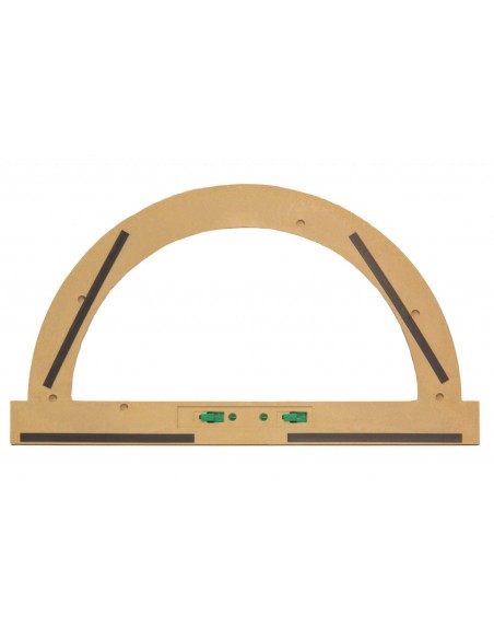 Trusa de instrumente geometrice Magnetice pentru tabla din lemn reciclat