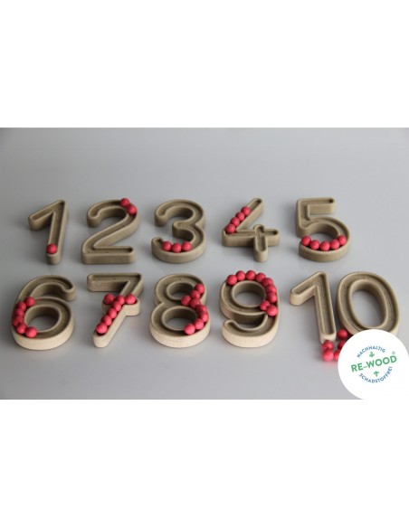 Set trasare cifre cu bilute Set trasare cifre cu bilute