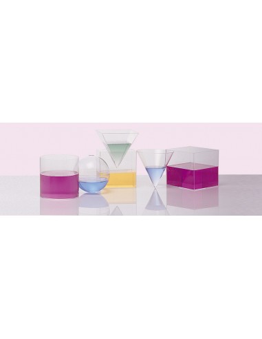 Set didactic de 6 corpuri geometrice