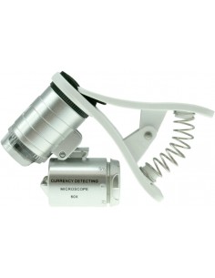 Mini Microscop 60X cu clip prindere Smartphone