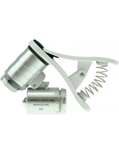 Mini Microscop 60X cu clip prindere Smartphone Mini Microscop 60X cu clip prindere Smartphone