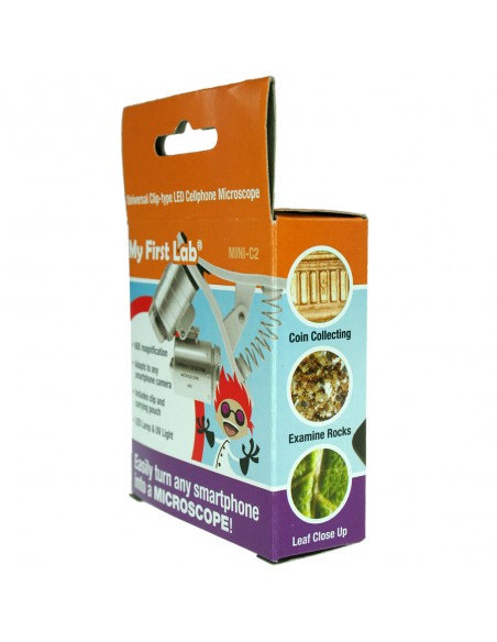 Mini Microscop 60X cu clip prindere Smartphone Mini Microscop 60X cu clip prindere Smartphone